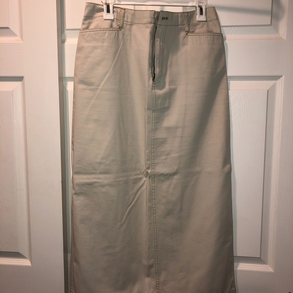 David N Sport cotton skirt, cream